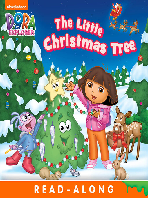 Cover image for The Little Christmas Tree (Nickelodeon Read-Along)